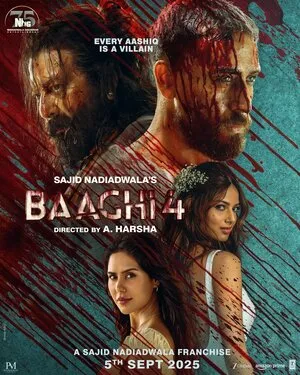 Baaghi 4 2025 Hindi Audio HD Poster Download - filmyfly
