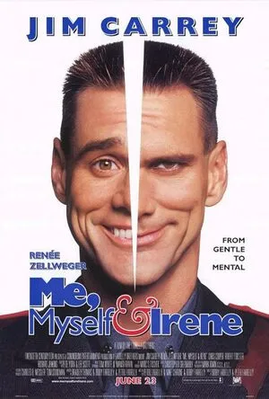 Me, Myself & Irene 2000 Hindi Dual Audio HD Poster Download - filmyfly