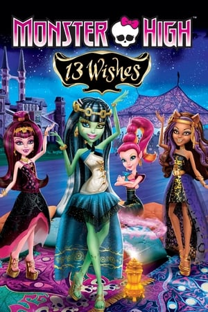 Monster High: 13 Wishes (2013) Hindi Dual Audio [600MB] HD Poster Download - filmyfly