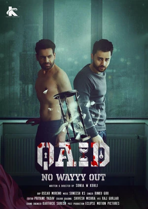 Qaid: No Wayyy Out (2024) Hindi (MULTI AUDIO) – – HD Poster Download - filmyfly